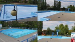 Areál koupaliště Hulín - sdružené snímky