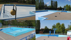 Areál koupaliště Hulín - sdružené snímky