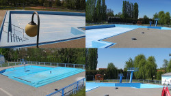 Areál koupaliště Hulín - sdružené snímky