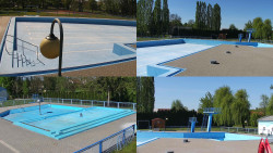 Areál koupaliště Hulín - sdružené snímky