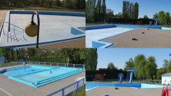 Areál koupaliště Hulín - sdružené snímky