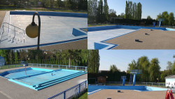 Areál koupaliště Hulín - sdružené snímky