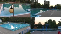 Areál koupaliště Hulín - sdružené snímky
