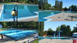 Areál koupaliště Hulín - sdružené snímky