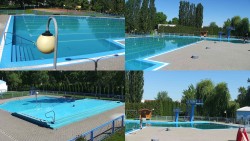 Areál koupaliště Hulín - sdružené snímky