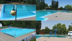 Areál koupaliště Hulín - sdružené snímky