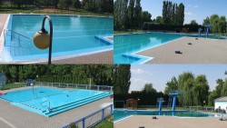 Areál koupaliště Hulín - sdružené snímky