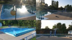 Areál koupaliště Hulín - sdružené snímky