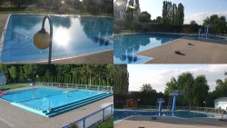 Areál koupaliště Hulín - sdružené snímky