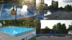 Areál koupaliště Hulín - sdružené snímky
