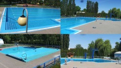 Areál koupaliště Hulín - sdružené snímky