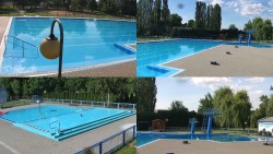 Areál koupaliště Hulín - sdružené snímky