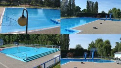 Areál koupaliště Hulín - sdružené snímky