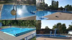 Areál koupaliště Hulín - sdružené snímky