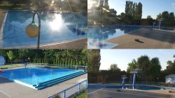 Areál koupaliště Hulín - sdružené snímky