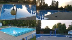 Areál koupaliště Hulín - sdružené snímky