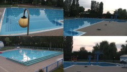 Areál koupaliště Hulín - sdružené snímky