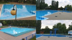 Areál koupaliště Hulín - sdružené snímky