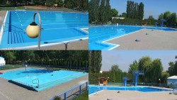 Areál koupaliště Hulín - sdružené snímky