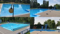 Areál koupaliště Hulín - sdružené snímky