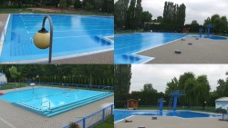 Areál koupaliště Hulín - sdružené snímky