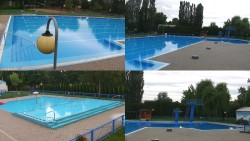 Areál koupaliště Hulín - sdružené snímky