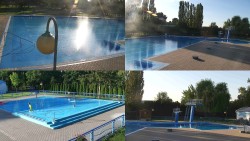 Areál koupaliště Hulín - sdružené snímky