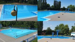 Areál koupaliště Hulín - sdružené snímky