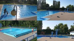 Areál koupaliště Hulín - sdružené snímky
