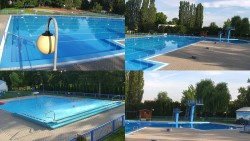 Areál koupaliště Hulín - sdružené snímky