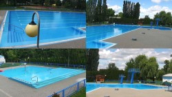 Areál koupaliště Hulín - sdružené snímky