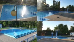 Areál koupaliště Hulín - sdružené snímky