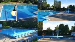 Areál koupaliště Hulín - sdružené snímky
