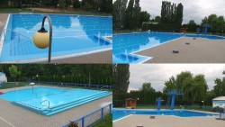 Areál koupaliště Hulín - sdružené snímky