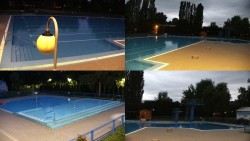 Areál koupaliště Hulín - sdružené snímky