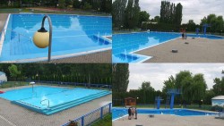 Areál koupaliště Hulín - sdružené snímky