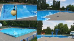 Areál koupaliště Hulín - sdružené snímky