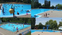 Areál koupaliště Hulín - sdružené snímky