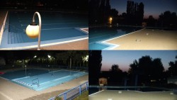 Areál koupaliště Hulín - sdružené snímky