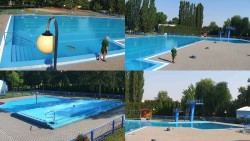 Areál koupaliště Hulín - sdružené snímky