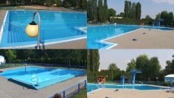 Areál koupaliště Hulín - sdružené snímky