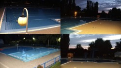 Areál koupaliště Hulín - sdružené snímky