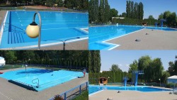 Areál koupaliště Hulín - sdružené snímky