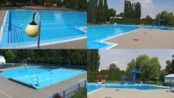 Areál koupaliště Hulín - sdružené snímky