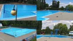 Areál koupaliště Hulín - sdružené snímky
