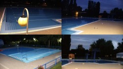 Areál koupaliště Hulín - sdružené snímky