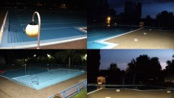 Areál koupaliště Hulín - sdružené snímky