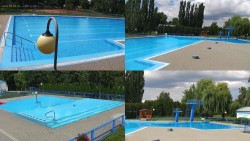 Areál koupaliště Hulín - sdružené snímky