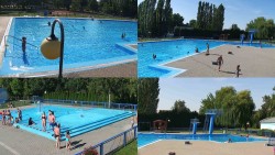 Areál koupaliště Hulín - sdružené snímky