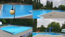 Areál koupaliště Hulín - sdružené snímky